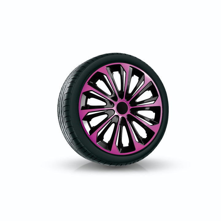 Universele wieldop 14'' NRM Strong Duo roze/zwart 1 stuk
