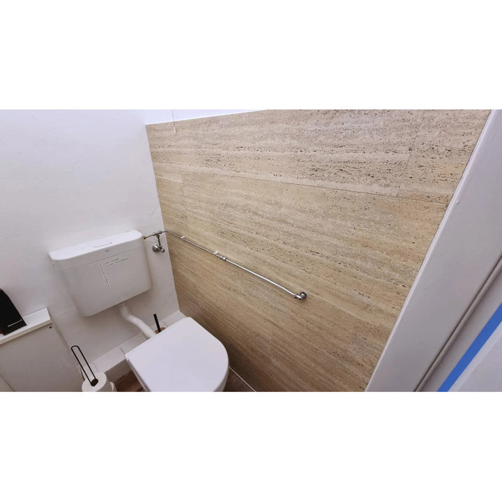 Fliesana zelfklevende wand- en vloertegels, set van 3, waterdicht, natuursteenontwerp