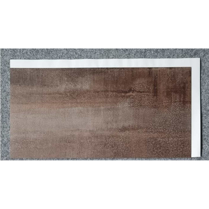 Fliesana zelfklevende wand- en vloertegels, set van 3, waterbestendig, natuursteendessin, roestkleurig