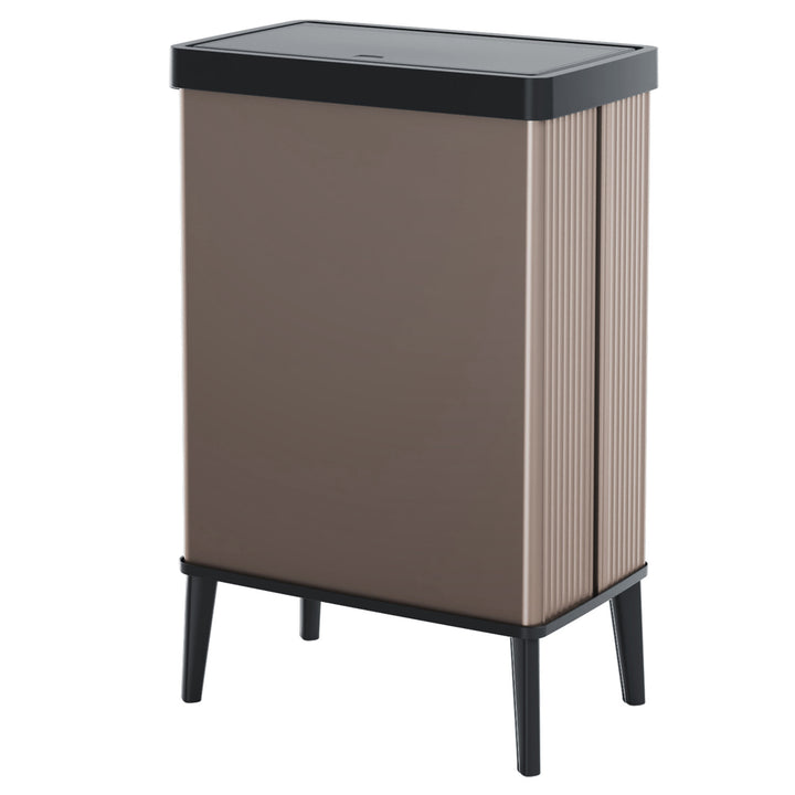 Curver afvalbak, gescheiden, poten, roze, inhoud 54l, Verto