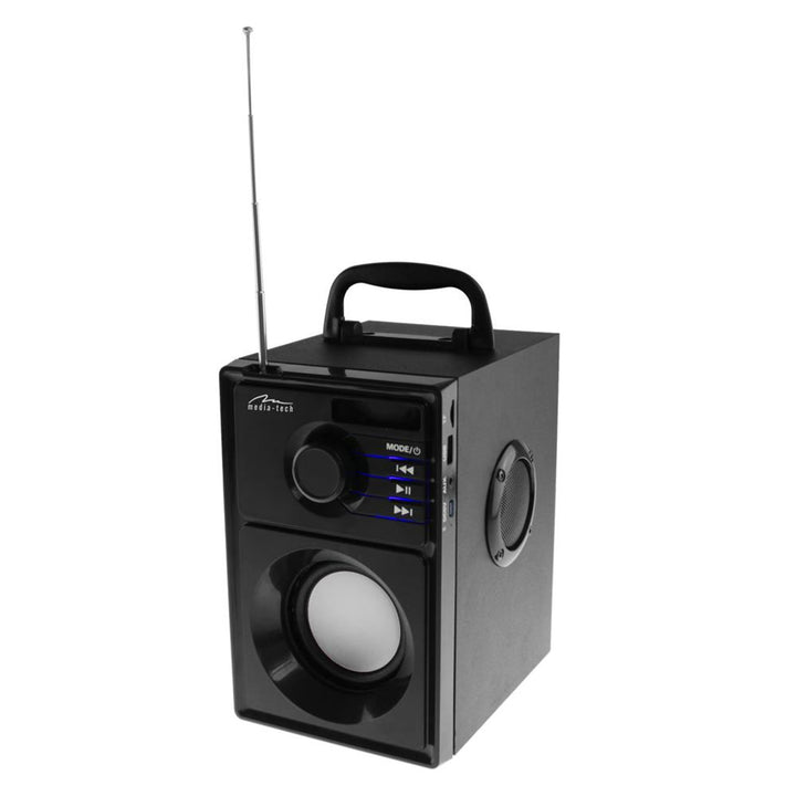 Media-Tech draadloze luidspreker, Bluetooth 5.1, FM-radio, AUX, RMS 15W, MT3179