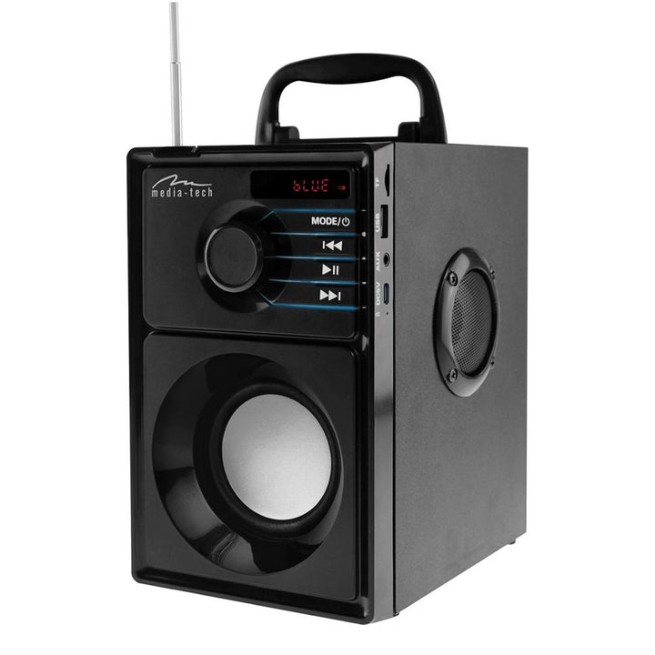 Media-Tech draadloze luidspreker, Bluetooth 5.1, FM-radio, AUX, RMS 15W, MT3179