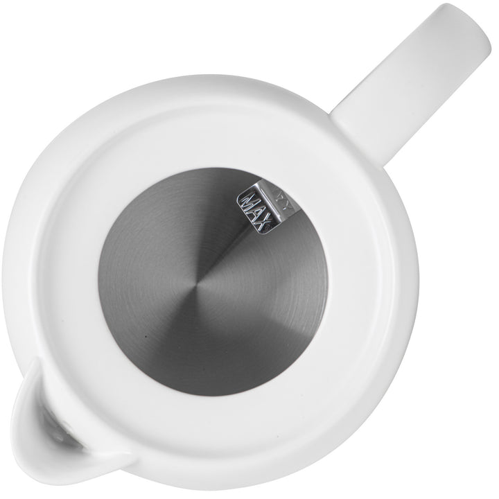 Waterkoker keramisch 1.0L, 1200W, ecru, Adler AD 1304