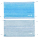 Promedix draagbare / handbediende draadloze vernevelaar, kit, maskers, PR-835 + 2x Medische maskers CE EN 14683:2019 - kit - blauwe kleur 10 stuks Promedix PR-280 BFE>98%
