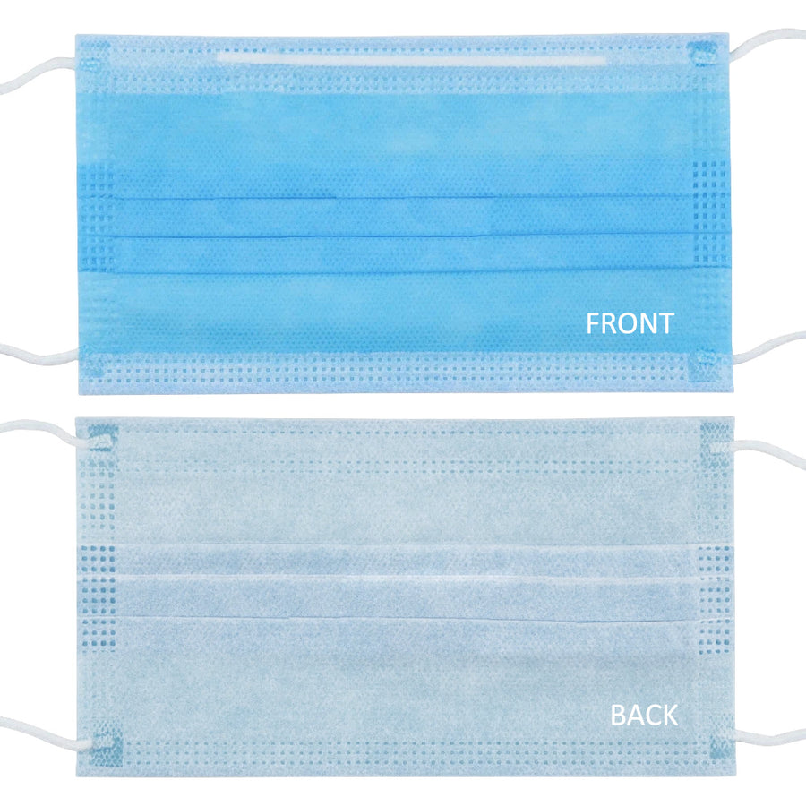 Promedix draagbare / handbediende draadloze vernevelaar, kit, maskers, PR-835 + 2x Medische maskers CE EN 14683:2019 - kit - blauwe kleur 10 stuks Promedix PR-280 BFE>98%
