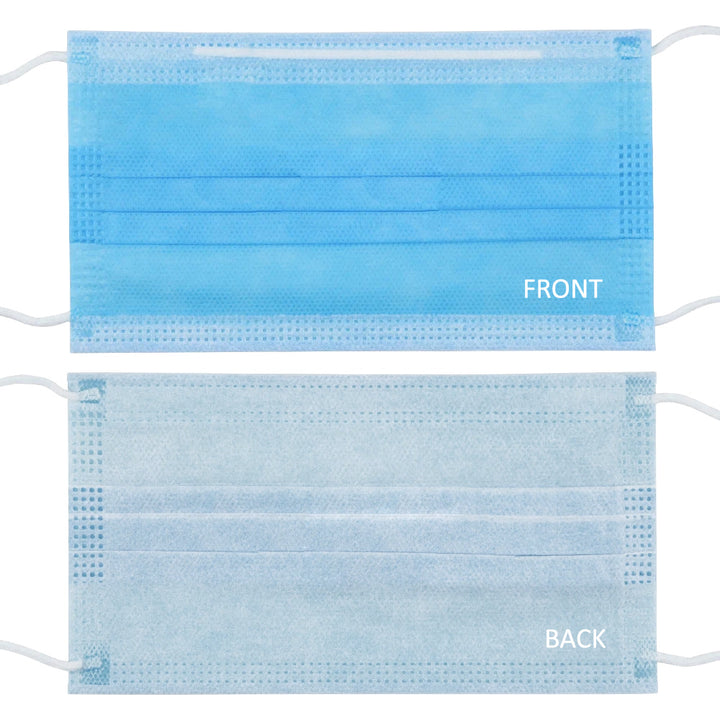 Promedix draagbare / handbediende draadloze vernevelaar, kit, maskers, PR-840 + 2x Medische maskers CE EN 14683:2019 - kit - blauwe kleur 10 stuks Promedix PR-280 BFE>98%