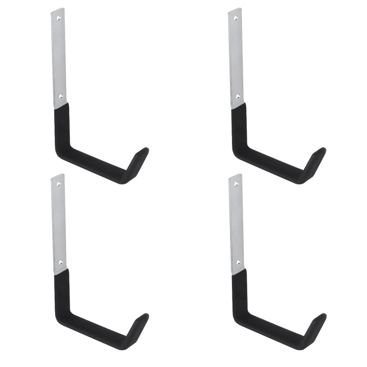 Muurbevestiging Maclean, voor banden, wielen, ladder, fiets, staal, max. belasting 10kg, MC-480, 4 stuks