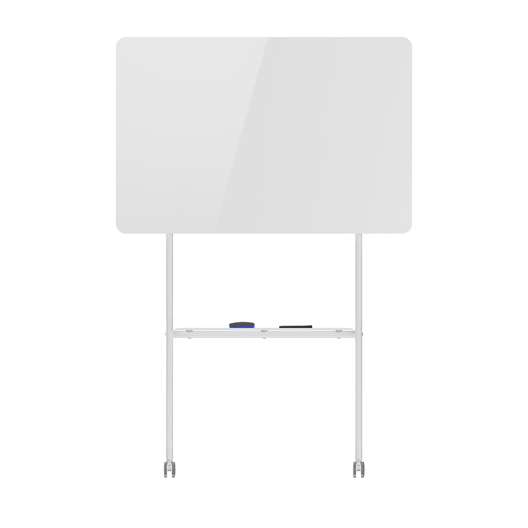 Ergo Office ER-306 - Whiteboard  - verrijdbaar droog uitwisbaar - enkelzijdig - 119x79 cm