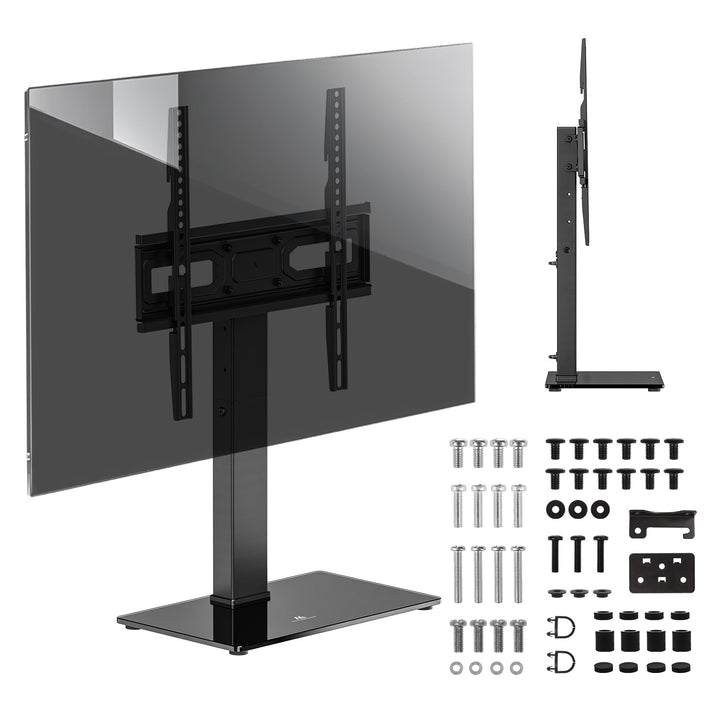 Universele TV-standaard Maclean, voor RTV-kast, standaard, max. 40kg, max. VESA 400x400, hoogte- en hoekverstelling, voor TV 32-65", MC-124