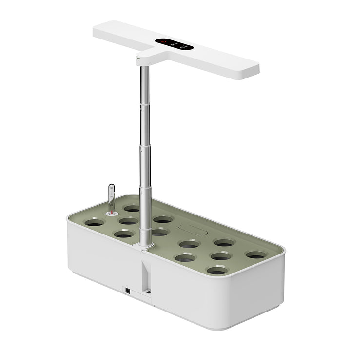 GreenBlue Intelligent Indoor Plant Growing System, SMART pot, 4L inhoud, voor 12 planten, full spectrum LED's, GB133