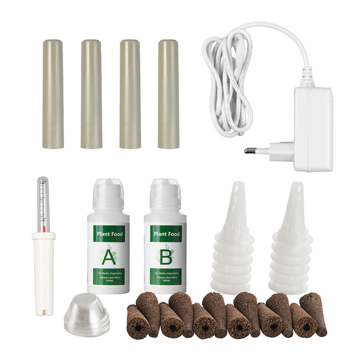 GreenBlue Intelligent Indoor Plant Growing System, SMART pot, 4L inhoud, voor 12 planten, full spectrum LED's, GB133