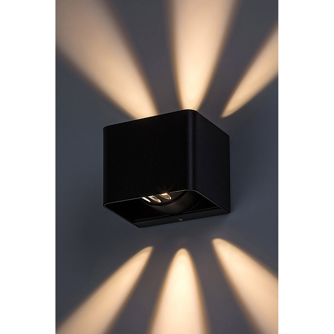 Rabalux Hallstatt 10W buitenwandlamp IP54 antraciet