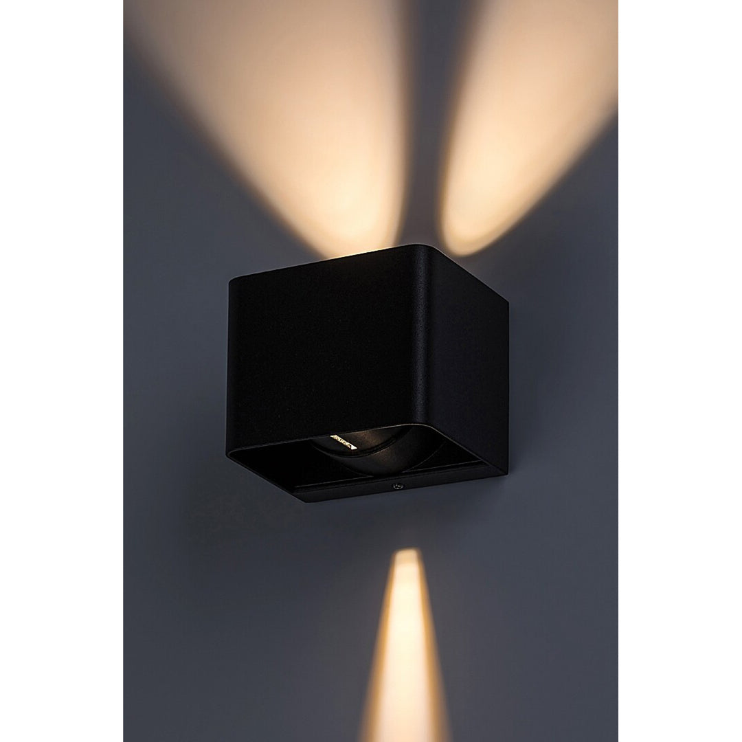 Rabalux Hallstatt 10W buitenwandlamp IP54 antraciet