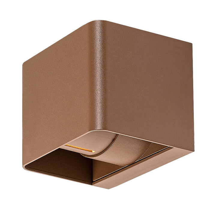 Rabalux Hallstatt - Wandlamp - Buitenwandlamp - IP54 - 10W - Bruin