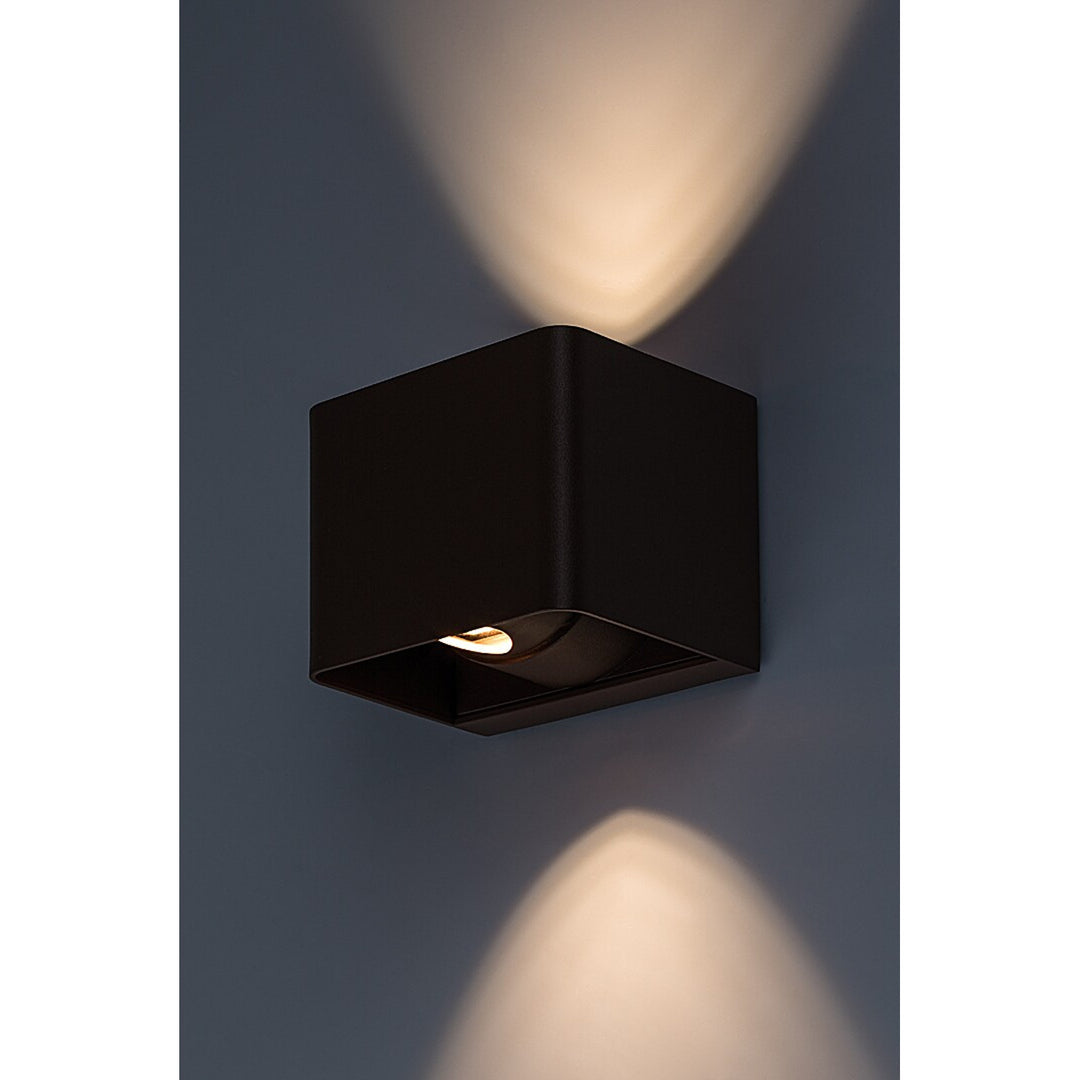 Rabalux Hallstatt - Wandlamp - Buitenwandlamp - IP54 - 10W - Bruin