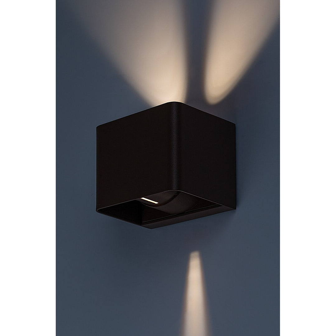 Rabalux Hallstatt - Wandlamp - Buitenwandlamp - IP54 - 10W - Bruin