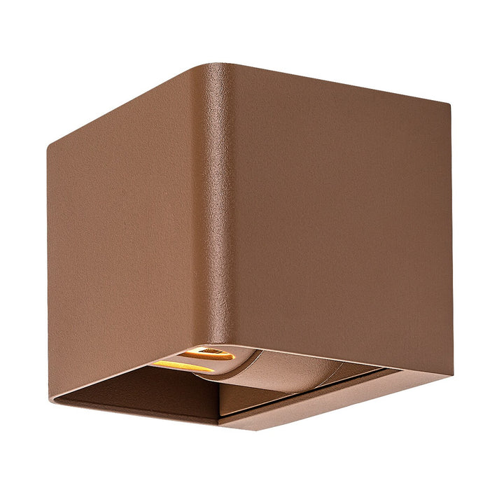 Rabalux Hallstatt - Wandlamp - Buitenwandlamp - IP54 - 10W - Bruin