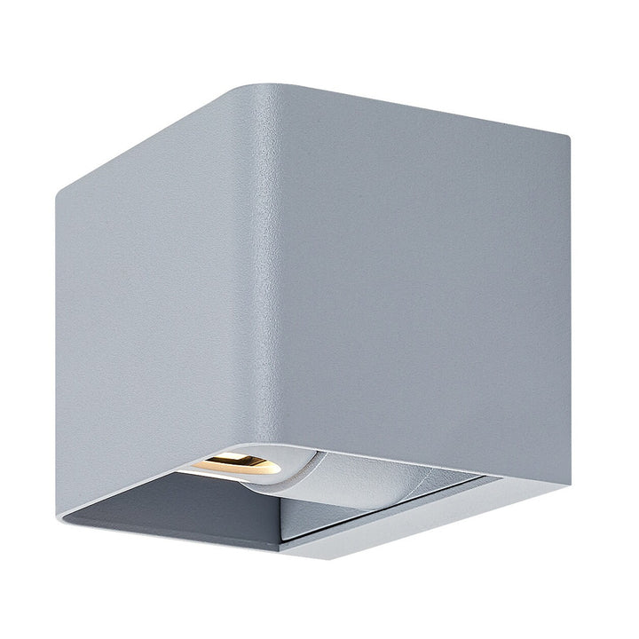 Rabalux Hallstatt - Wandlamp - Buitenwandlamp - IP54 - 10W - Grijs