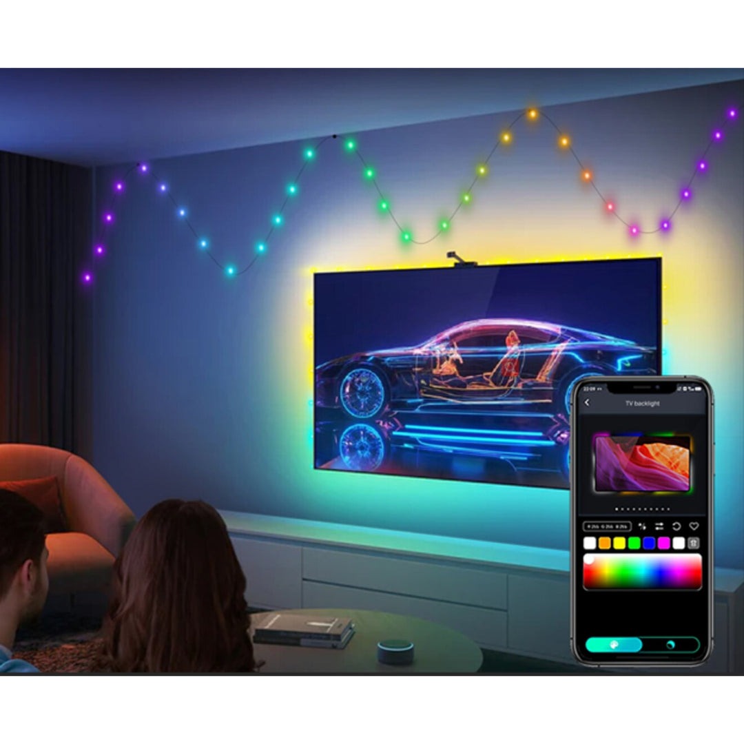Rabalux buitenverlichting, RGB LED string, IP44, Wi-Fi, Bluetooth, Biri