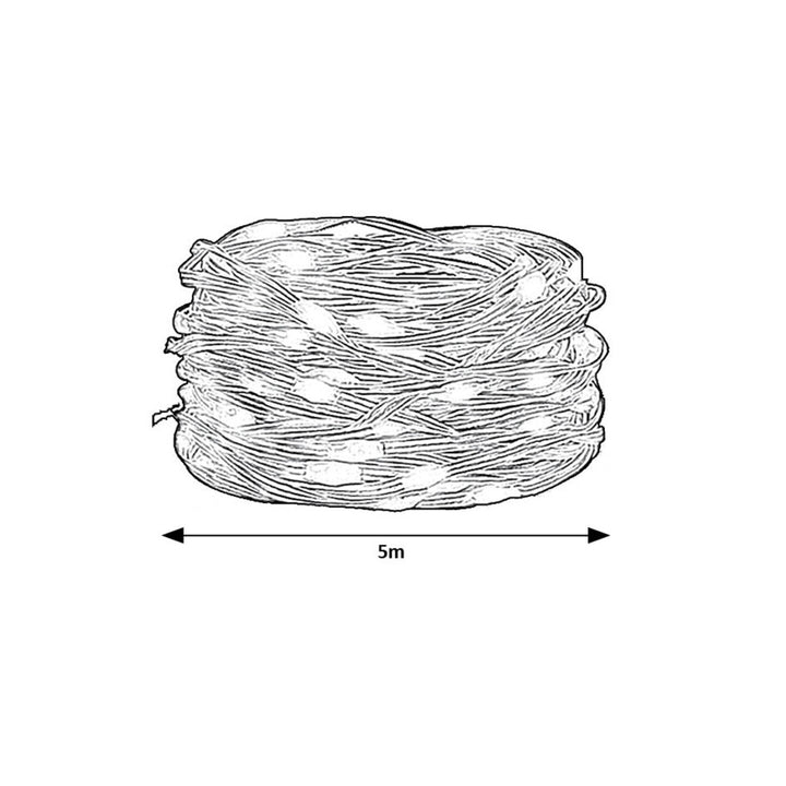 Rabalux buitenverlichting, RGB LED string, IP44, Wi-Fi, Bluetooth, Biri