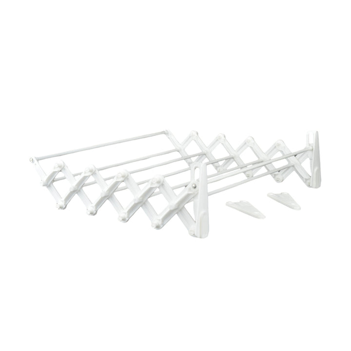 ABJ wasdroger, wandmodel, opvouwbaar, wit, 100 cm