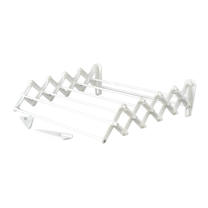 ABJ wasdroger, wandmodel, opvouwbaar, wit, 100 cm