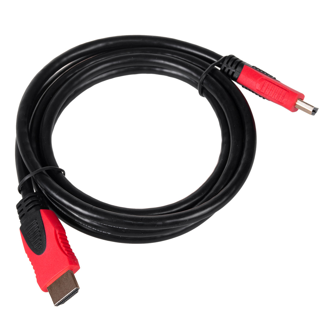 Maclean TV beugel, max VESA 100x100, 13-27", 25kg, MC-715A + HDMI 2.0 kabel 4K 3D UHD 1,8m koper 48 bit