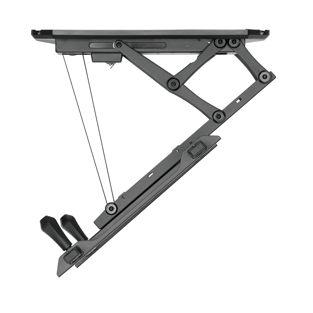 Maclean elektrische plafond TV-beugel, max VESA 600x400, voor schuine wanden, afstandsbediening, 32"-70", 35kg, MC-880 + Maclean HDMI 2.1a kabel, 3m, 8K HDR, MCTV-442