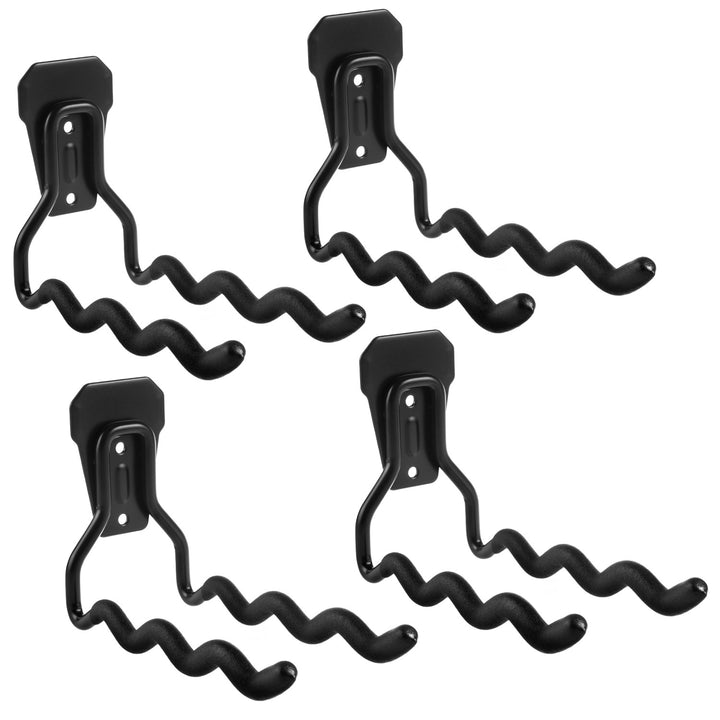 Maclean muurbevestiging, voor gereedschap, wielen, ladder, fiets, staal, max. belasting 30kg, MC-486, 4 stuks