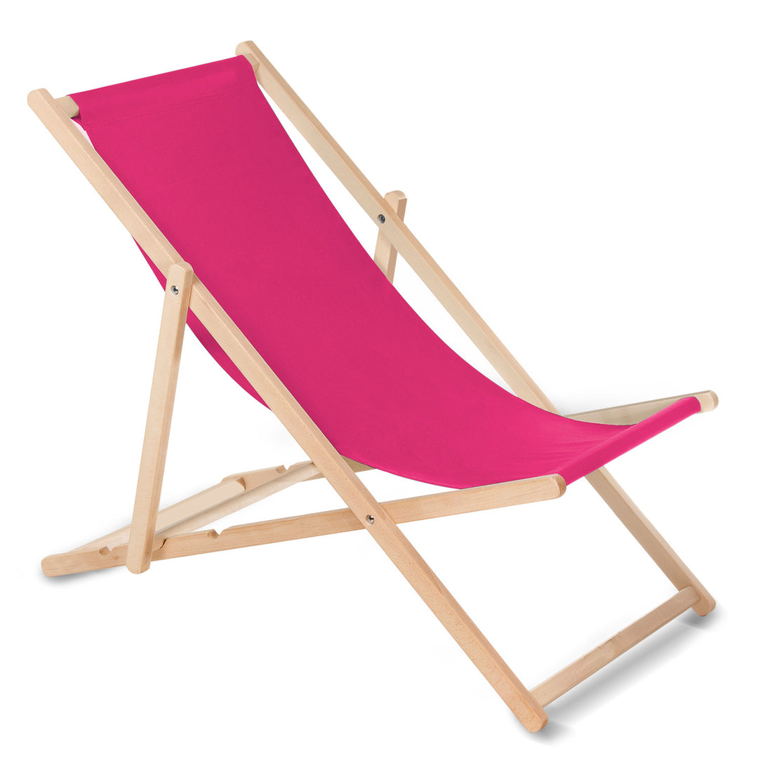 GreenBlue GB183 roze beuken klassiek ligbed, 4 stuks