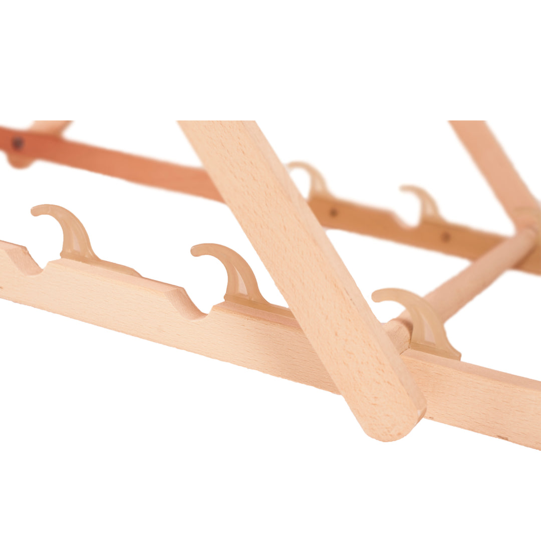 GreenBlue GB183 cappuccino beuken klassieke ligstoel, 4 stuks