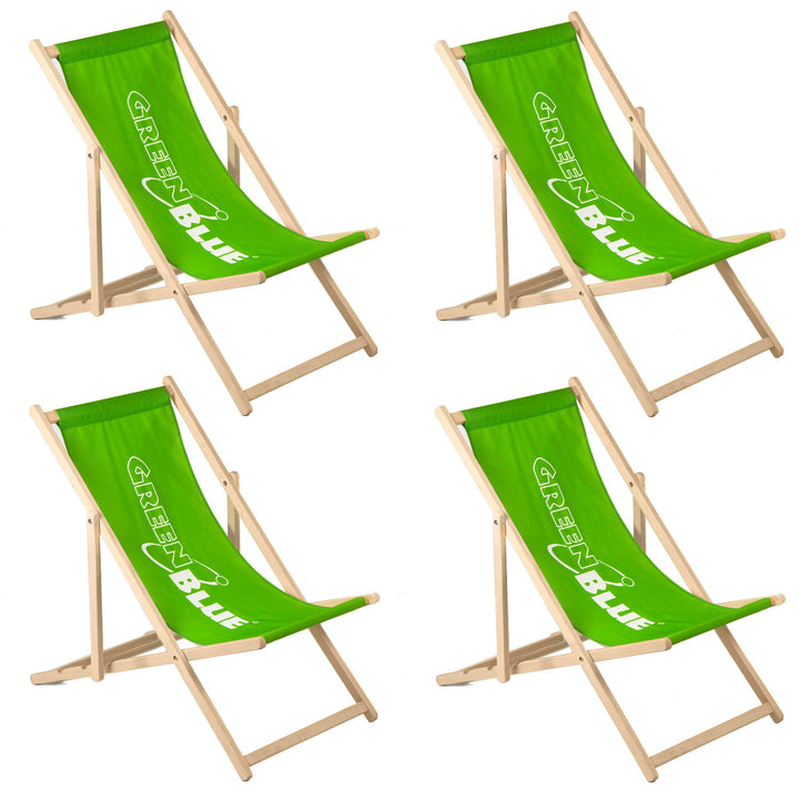 GreenBlue GB183 beuken klassieke relaxfauteuil met je eigen print, 4 stuks