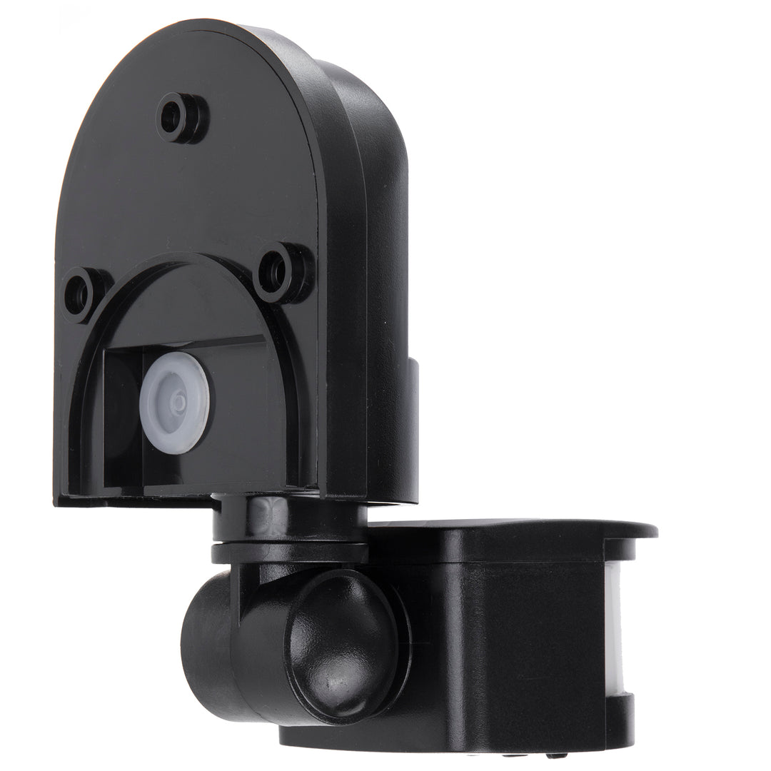 Maclean - Set van 2 stuks - bewegings- en schemersensor voor wandmontage, 180°, max. 1200W, zwart-wit, MCE25