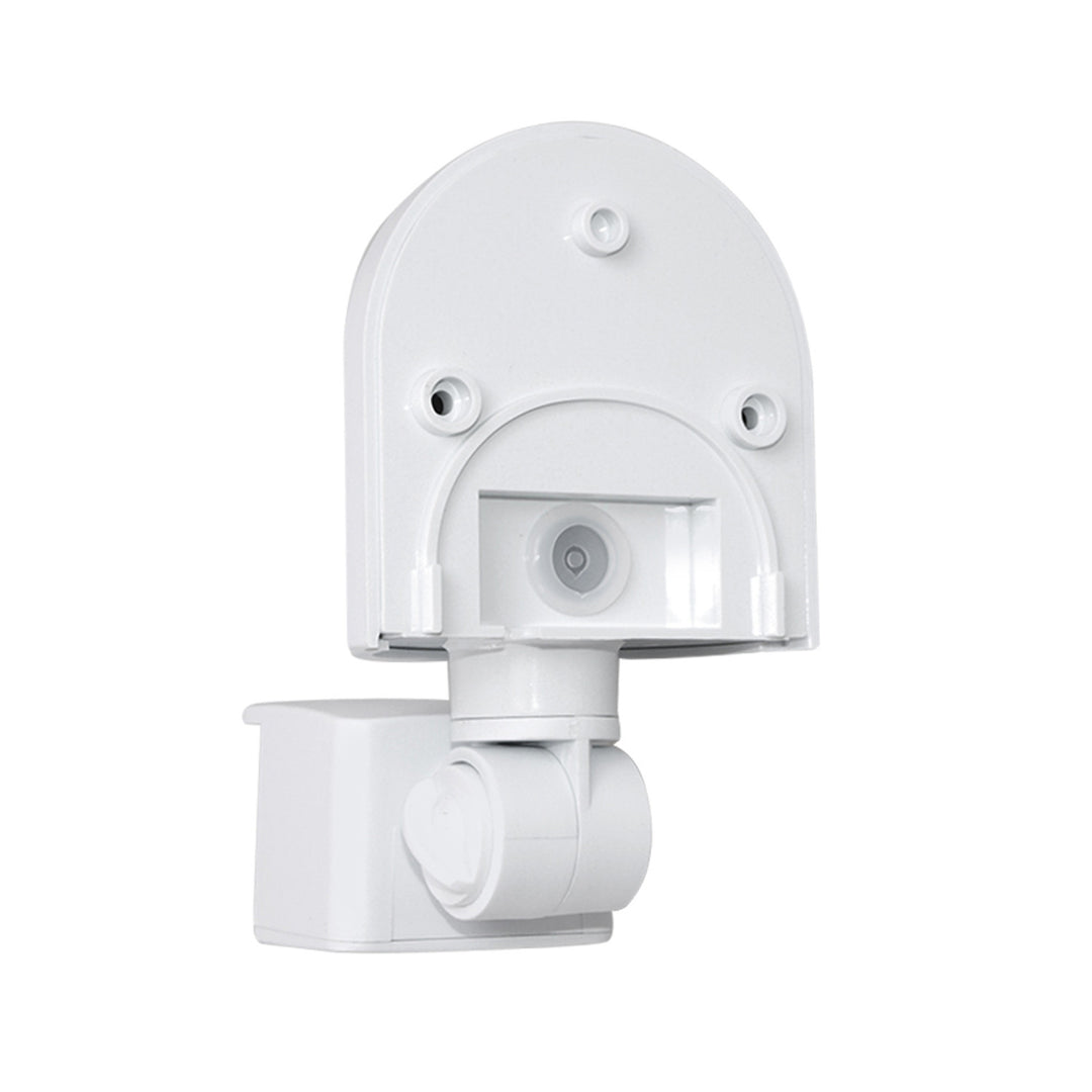 Maclean - Set van 2 stuks - bewegings- en schemersensor voor wandmontage, 180°, max. 1200W, zwart-wit, MCE25