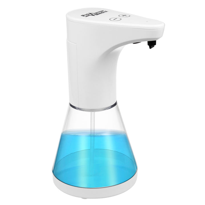 Promedix automatische dispenser, dispensercontainer voor vloeibare zepen, desinfecterende vloeistoffen, 480ml, 4xAA PR-530 + 4x Varta Industrial LR6/AA R-06 batterijen