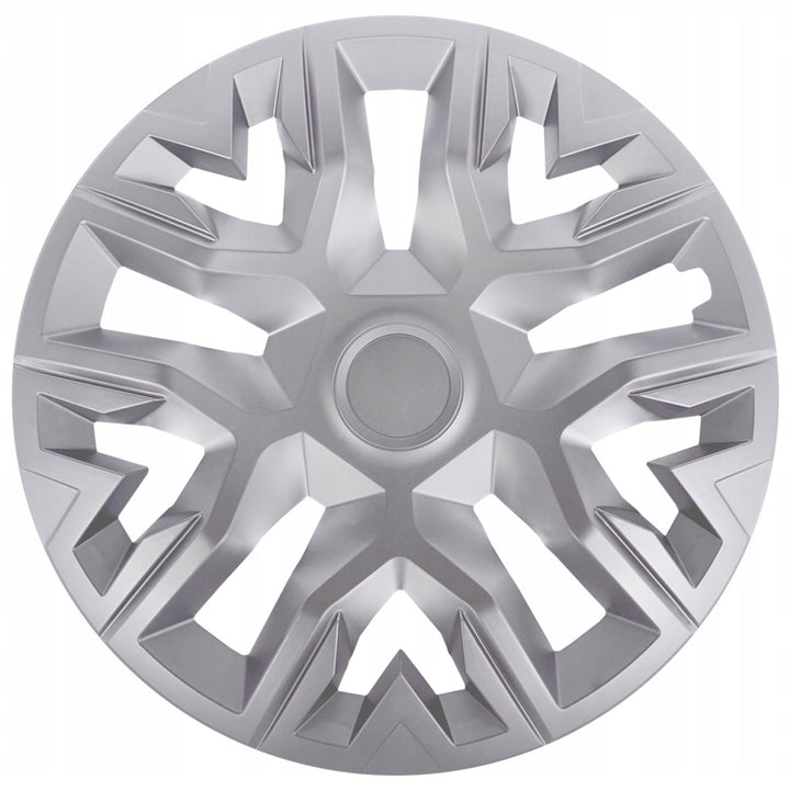 Universele wieldoppen 14'' NRM De Beste zilver 4 stuks