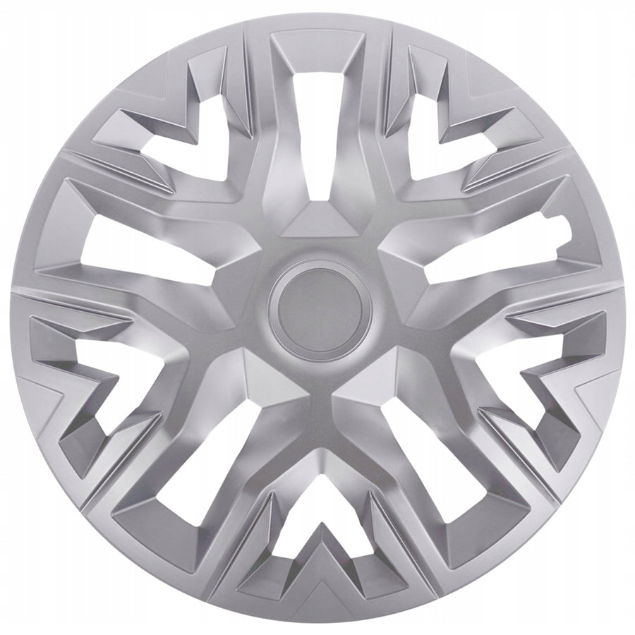 Universele wieldoppen 16'' NRM De Beste zilver 4 stuks