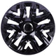 Universele wieldoppen 14'' NRM Perfecto zwart gelakt 4 stuks
