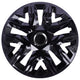 Universele wieldoppen 15'' NRM Perfecto zwart gelakt 4 stuks