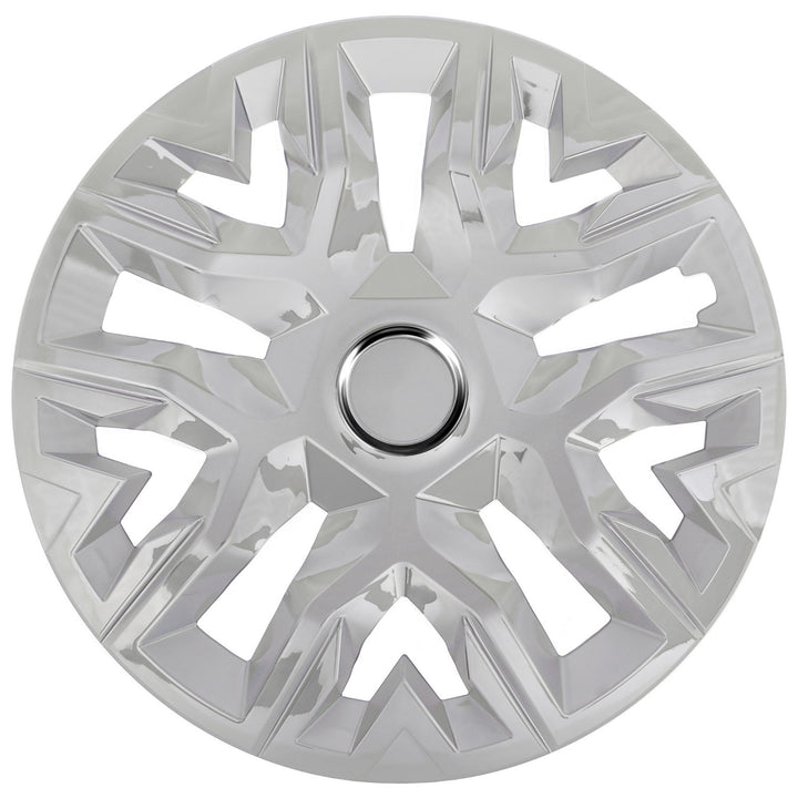 Universele wieldoppen 14'' NRM Perfecto zilver gelakt 4 stuks