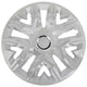 Universele wieldoppen 14'' NRM Perfecto zilver gelakt 4 stuks