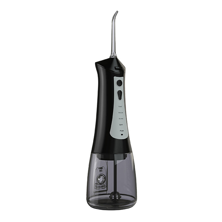 LAFE monddouche, 5 modi, 6 tips, zwart, CleanPRO