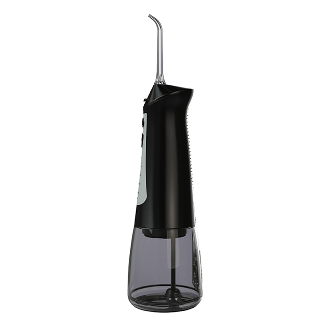 LAFE monddouche, 5 modi, 6 tips, zwart, CleanPRO