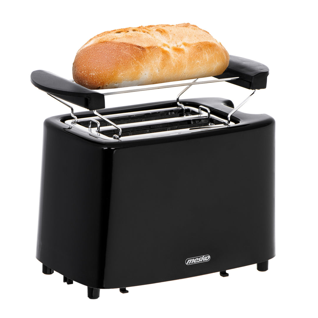 Mesko broodrooster, 2 sneetjes broodrooster, 900W, zwart, MS 3220