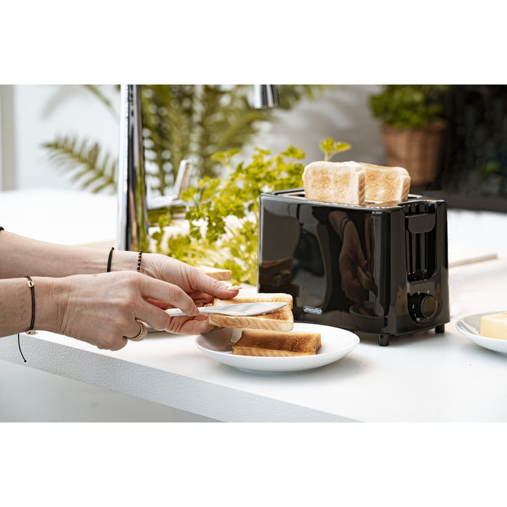 Mesko broodrooster, 2 sneetjes broodrooster, 900W, zwart, MS 3220