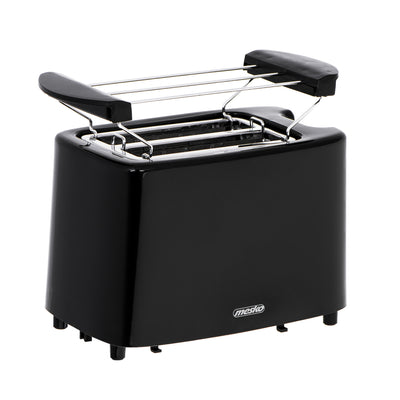 Mesko broodrooster, 2 sneetjes broodrooster, 900W, zwart, MS 3220
