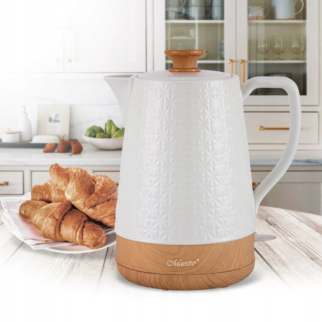 Maestro snoerloze waterkoker, keramisch, 1800W, 1,8l, MR076