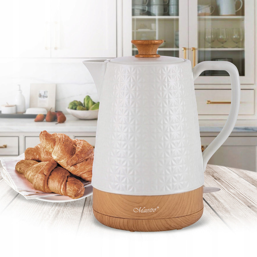 Maestro snoerloze waterkoker, keramisch, 1800W, 1,8l, MR076