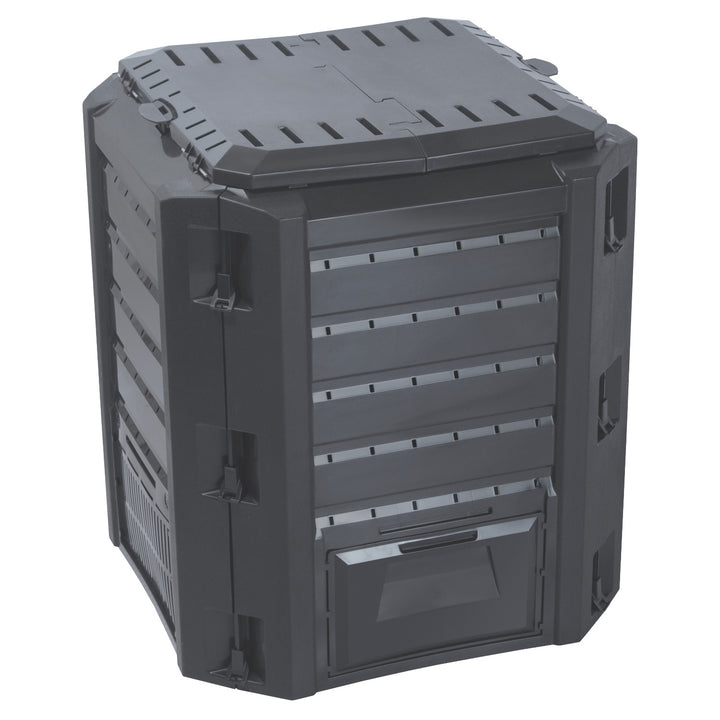 Prosperplast composteerbak, vorstbestendig, 380l, zwart, Compogreen