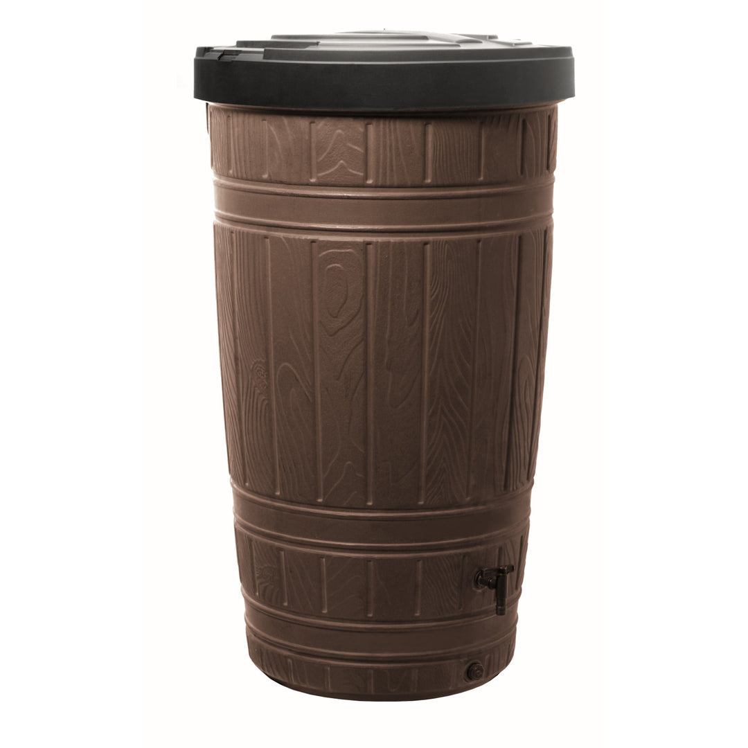 Opvangbak voor regenwater, inhoud 265l, bruin, Woodcan